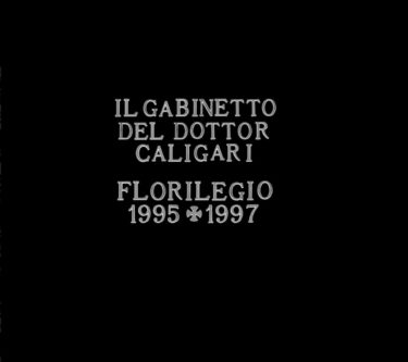 l Gabinetto del Dr. Caligari - Florilegio