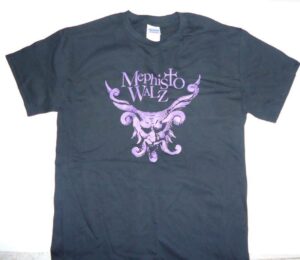 Mephisto Walz - T-Shirt Violet Logo