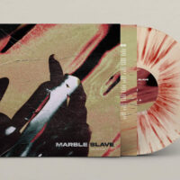 Marble Slave "Fan Fiction" - Milky Clear with Oxblood Splatter Vinyl