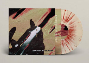 Marble Slave "Fan Fiction" - Milky Clear with Oxblood Splatter Vinyl